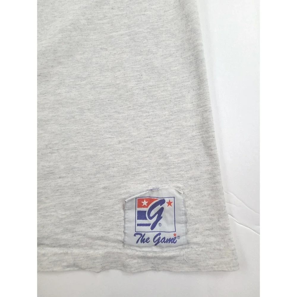 Vintage Syracuse Orangemen The Game T-Shirt Mens Large Gray Basketball Team NCAA